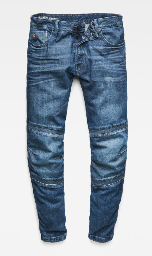G-Star RAW Men's 5 Year Blue Motac Deconstructed 3D Slim