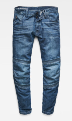 G-Star RAW Men's 5 Year Blue Motac Deconstructed 3D Slim