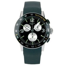Cronografo Altanus Geneve Racing Swiss Made quadrante nero