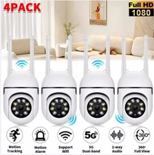 5G Camara De Seguridad WIFI Inalambrica 360° Para Casa Exterior 1080P Con Audio