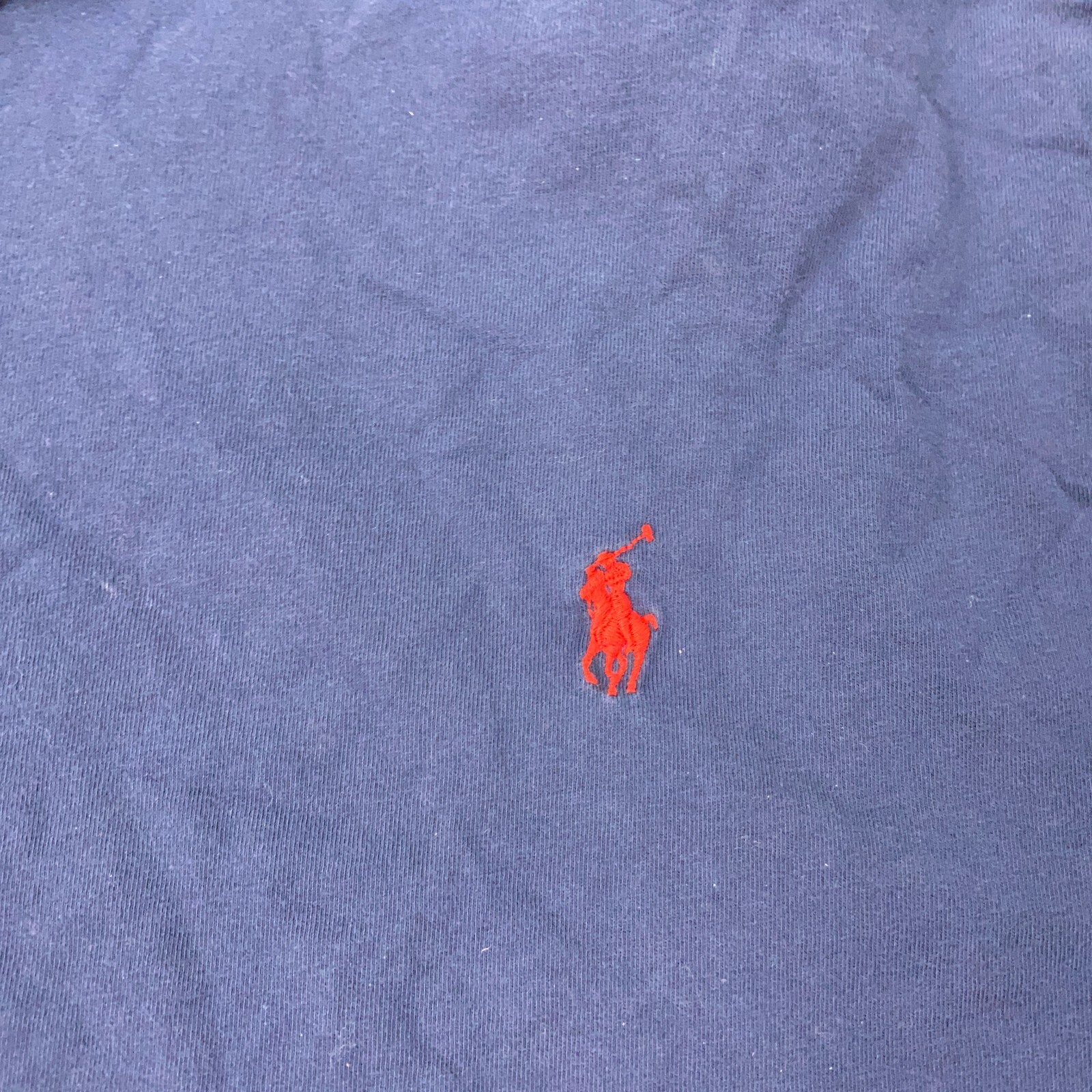 Polo Ralph Lauren camicia uomo XL con cappuccio blu pony preppy