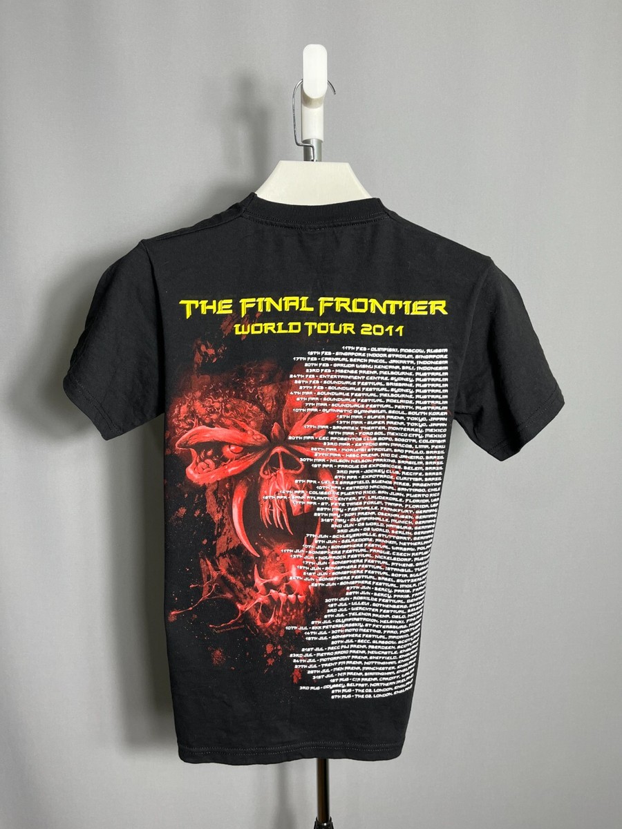 Iron Maiden The Final Frontier Tour 2011 Tee Shirt Jersey Band