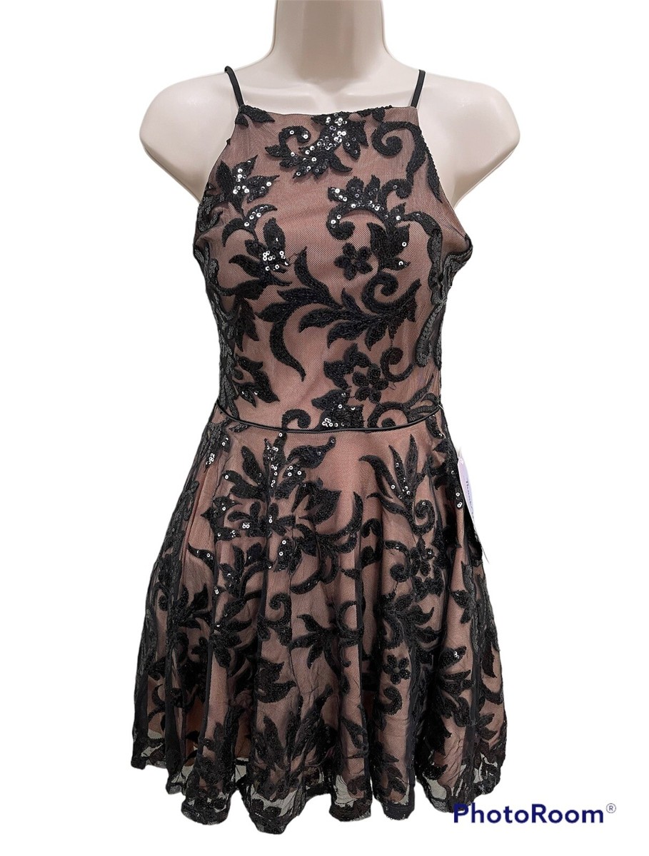 city triangles lace dress City Triangles White Spaghetti Strap Dress with Lace Back