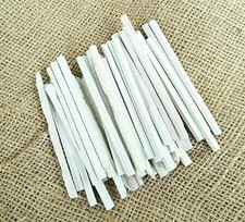 100 Pcs Natural White Slate Pencils Pack of Barta Crunchy Earthy Edible
