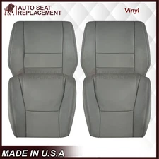 2007 - 2013 For Toyota Sequoia Driver or Passenger Syn. Leather Seat Cover Gray