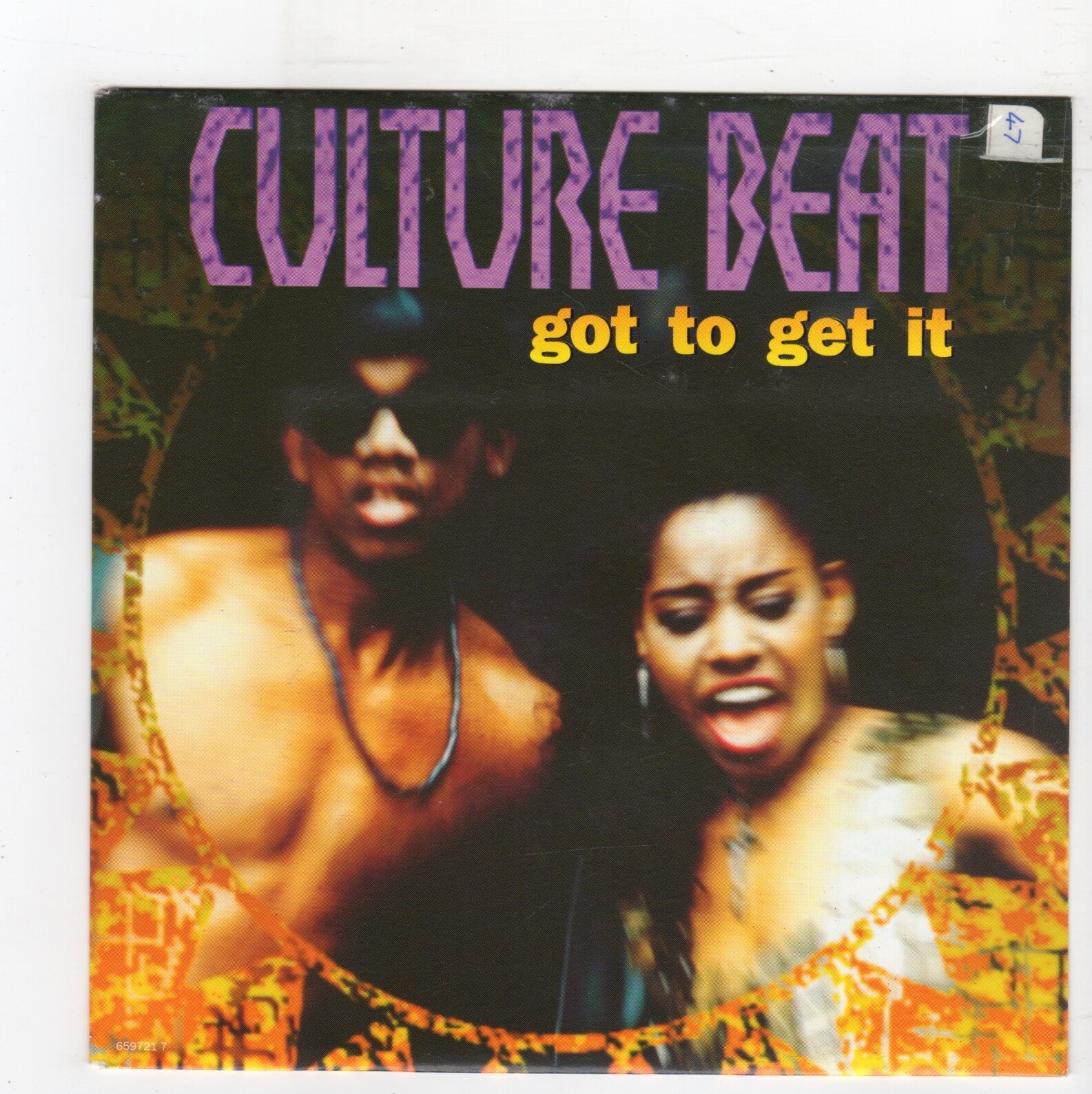 (S431) Culture Beat, Got To Get It - 1993 - 7 inch vinyl
