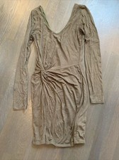 Women’s Windsor Long Sleeve dress green olive size small￼