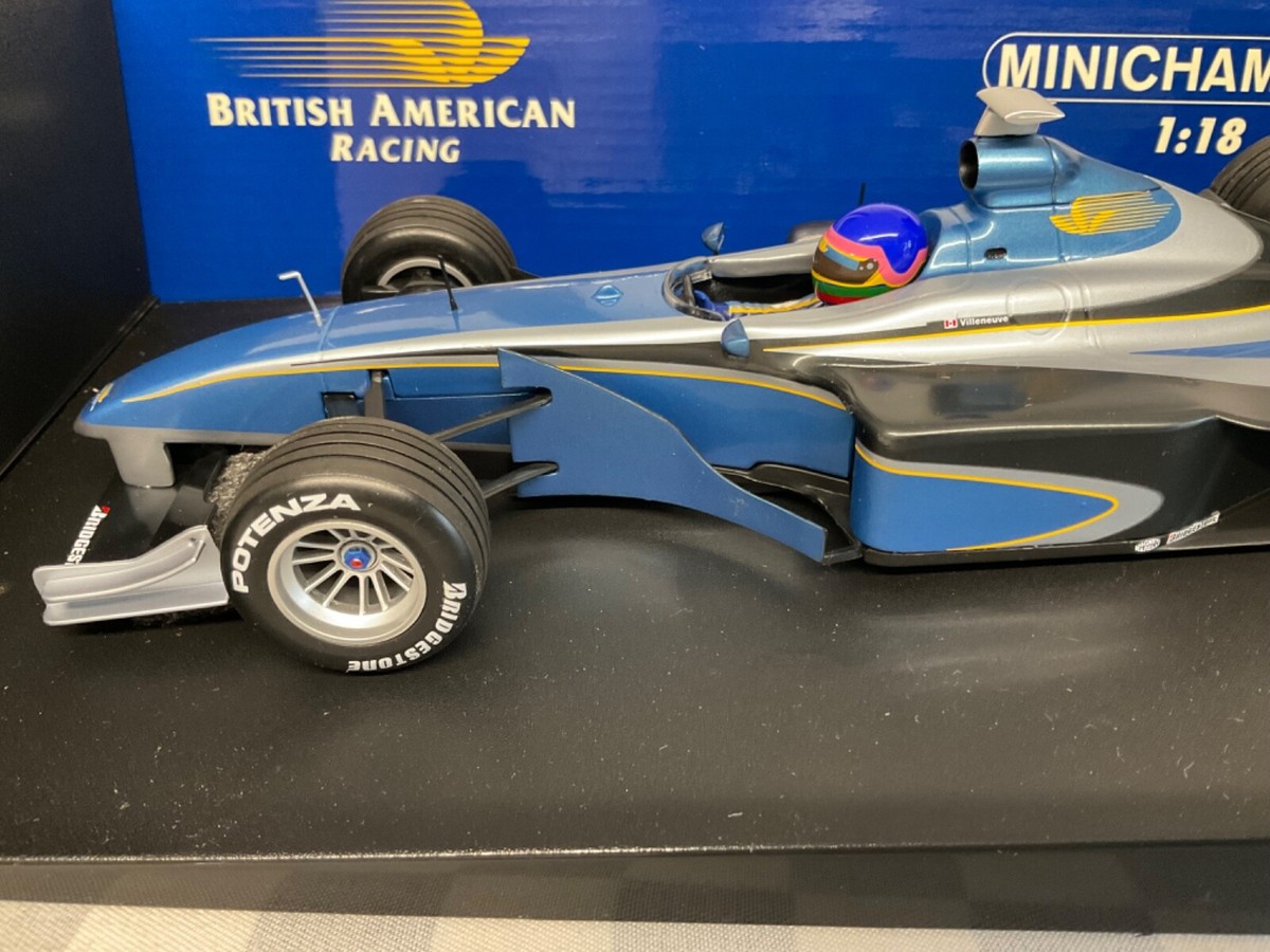Mini Champs 1/18 Bar Test Car 1999 MINICHAMPS 01 Supertec F1