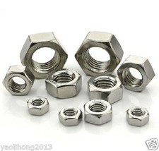M3 M4 M5 M6 M8 Stainles Steel M2-M30 Full Hex Nuts Bolts Nuts