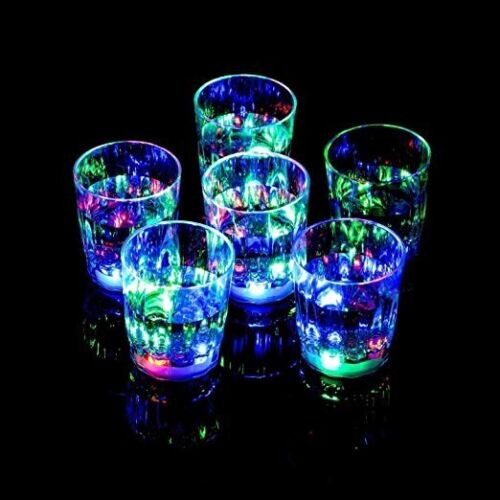 24 PCS Light Up Shot Glasses for Party Favors Adults Guests Kids Party Cups Led - Imagen 6 de 17