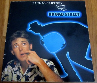 Paul McCartney  :  Give My Regards To Broad Street   -  LP  (1984)