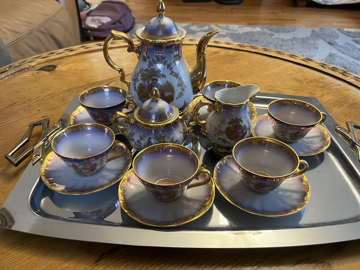 Porz-Manufaktur Handarbeit Kleiber Regnitzlosau Bavaria W 22k Gold