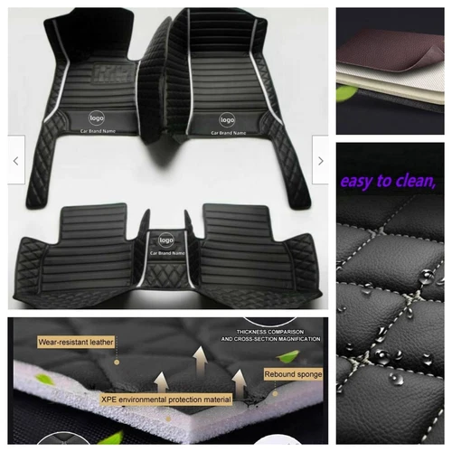 Car Floor Mats For Toyota 1999-2025 Auto Carpets Rugs All Weather Luxury - Bild 22 von 39