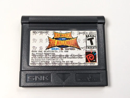 SNK vs Capcom Match of the Millennium Pocket Neo Geo Pocket Color authentic
