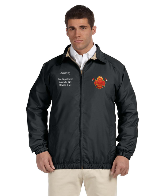 Fire Rescue Personalized Custom Embroidered Lightweight All Season