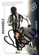 Titus Bramble - Newcastle - Signed Trading Card - COA - (35832)