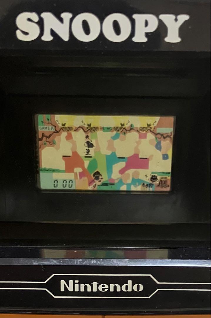 Tabletop Snoopy Nintendo Game & Watch with box Used Japan | eBay