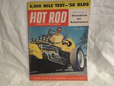 HOT ROD Mag JUL 1958:OLDS ROCKET,GRANDFATHER MOUNTAIN CLIMB,NHRA,TUNE UR ENGINE