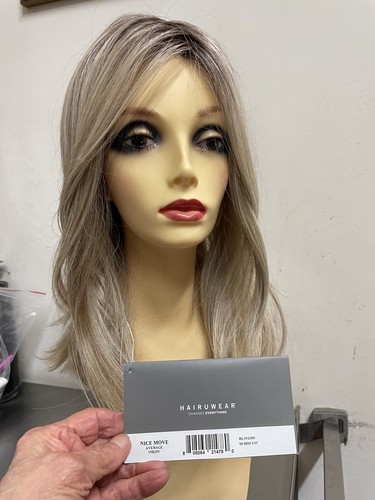 NICE MOVE Raquel Welch Wig RL19/23SShadedBiscuit HeatOKLaceFrontMonoPart 5Stars - Picture 16 of 18