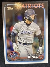 SPENCER JONES  PATRIOTS  2024 TOPPS PRO DEBUT #PD- 165