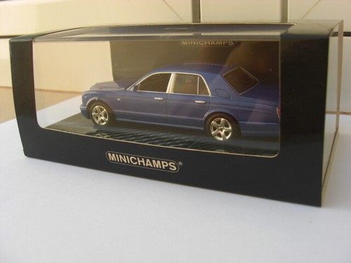 Bentley Arnage T limousine blu Minichamps 436139070 MIB 1:43 rolls royce jaguar - Foto 3 di 4