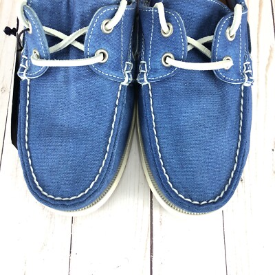 Polo Ralph Lauren Merton Deck Boat Shoes Tie Dye Blue Red  display picture 1