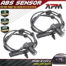 2x ABS Sensor Raddrehzahl Vorne für Ford Transit Bus Kasten FB FC FD FA FM FN