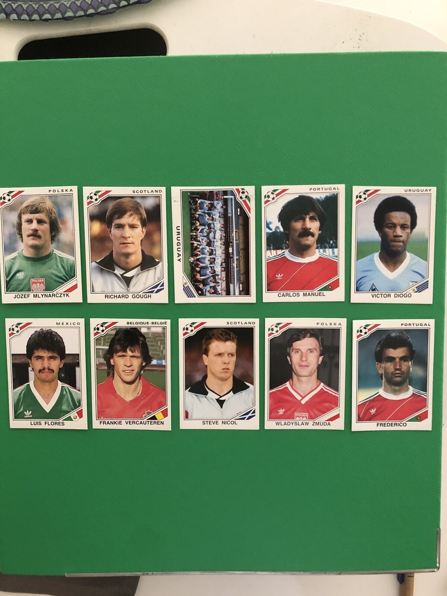 PANINI MEXICO 86 WORLD CUP 1986 STICKERS LOT VINTAGE | eBay