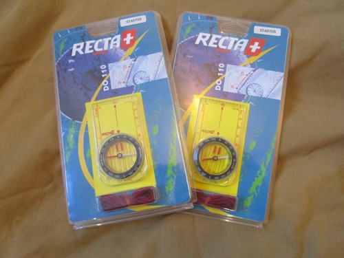 RECTA SWISS hiking MADE army COMPASS scouts DofE walking Navigation map NEW
