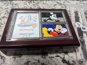 Disney Lot 3 Watches & 1 Jewelry Box