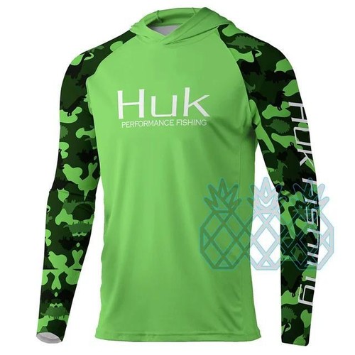 Fishing Shirts Long Sleeve Uv Protection Clothing Mens Outdoor Summer Jersey - Picture 16 of 17