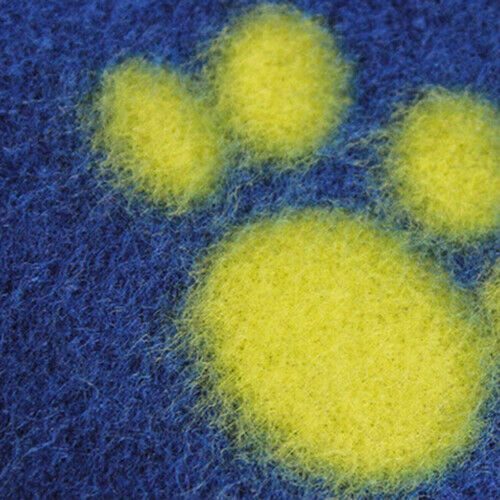 Haustier Pfote Bedruckt Winter Decke Warm Bett Matte Abdeckung Weich Fleece für - Bild 10 von 18