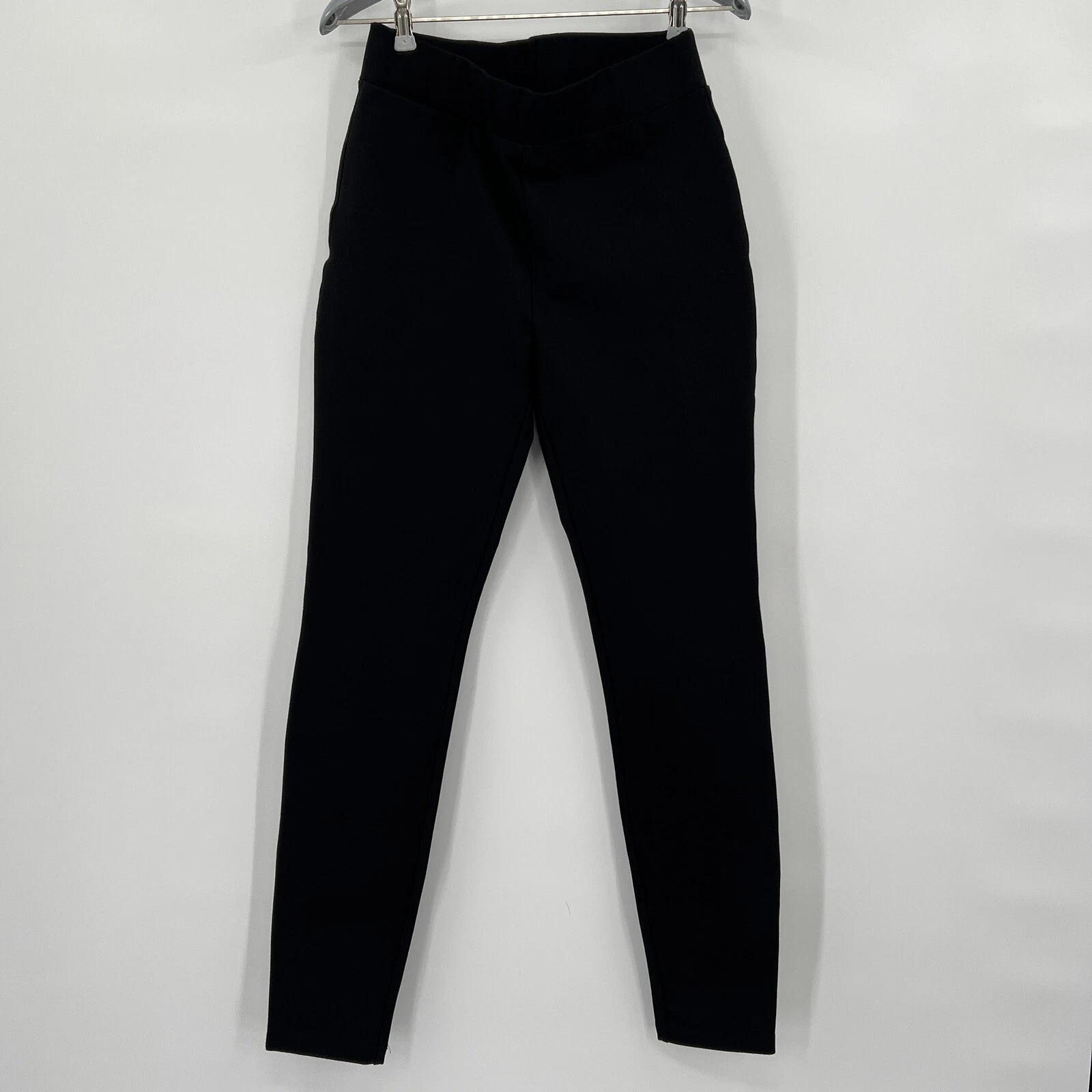 Quince Black Ponte Pants - Skinny Leg - S Petite - 24" Inseam - NWOT