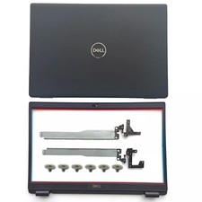 New For Dell Latitude 15 3510 E3510 Back Cover  Bezel  Hinges 08XVW9 0GCK6R