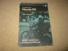 Book of Honda 50 Pitman's Motorcycle Workshop Manual