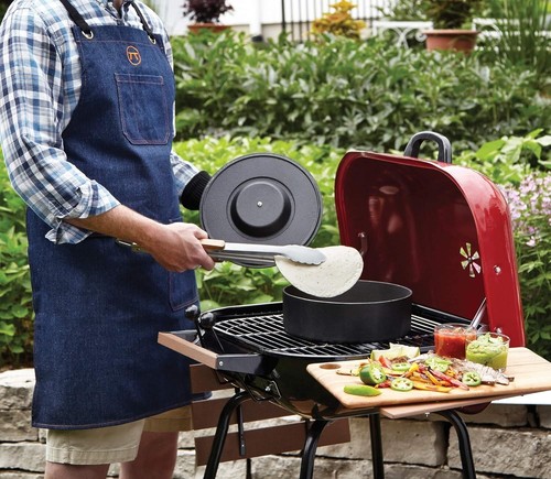 Cast Iron Multi-Purpose Pot & Tortilla Warmer - 3 Quart, Oven Safe, Black - Picture 5 of 10
