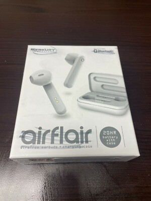 Merkury Innovations Airflair Wireless Earbuds with Charging Chase