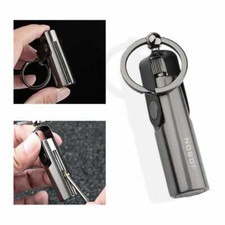 Steel Fire Starter Flint Match Lighter Keychain Camping Emergency Gear Survival