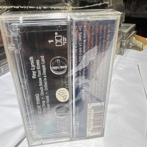 Sealed Ray Lynch No Blue Thing Cassette Tape 1989 - Picture 2 of 3
