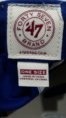 Chicago Cubs 47 Brand One-size-fits-all Snapback Cap before their World Series - Picture 12 of 12
