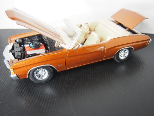 Maisto 1971 Chevrolet Chevelle SS454 Green Special Edition 1:18 - 第 1/3 張圖片