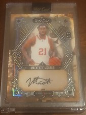 mackenzie mgbako signed 1/1 card autographed one of one out 1 indiana hoosiers
