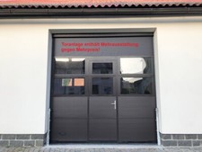 Industrietor Hallentor Werkstatttor Sektionaltor Rolltor Tor ISO 40  4 x 4 neu !