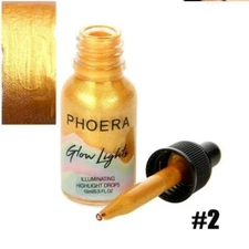 Phoera Glow Lights Liquid Highlighter - Illuminating Bright Bronzer Highlight