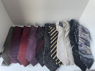 HUGE Vintage Neck Ties Lot Of 67 Also Can be for Crafts!!