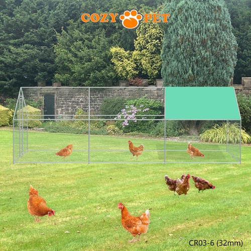 Chicken Run 10 Sizes by Cozy Pet 25mm & 32mm Hens Dogs Poultry Rabbit Ducks Coop - Picture 117 of 268