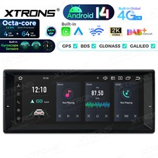 CarPlay 10.25" Android 14 Car Stereo Radio GPS 4+64GB For BMW 5/7 Series E39 E38