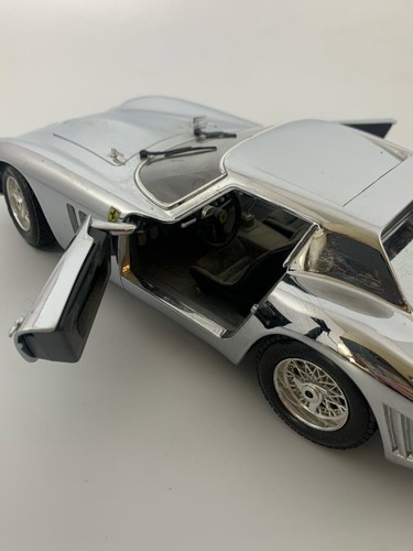 GUILOY 1/18 Heavy Solid Chrome 1964 Ferrari 250 GTO In Perfect Condition - Picture 23 of 24