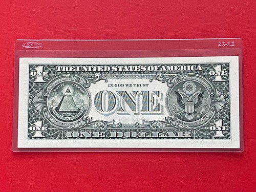 1995 $1 Dollar Bill FRN, ( CLEVELAND D ) UNCIRCULATED BANKNOTE. - Picture 3 of 3