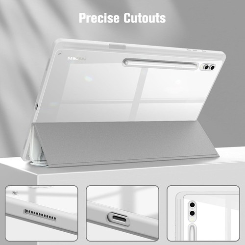 Case for Samsung Galaxy Tab S10 Ultra/ S9 Ultra/ S8 Ultra Clear Back Shell Cover - Picture 9 of 15